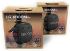 LG XBOOM Go Wireless Portable Speaker with Powerful Sound XG2TBK - 2PACK