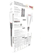 Infinity X1 7000L Dual Power Rechargeable Flashlight,7000 Lumen CREE LED with Adjustable Focus and Heat Lock