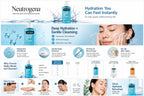 Neutrogena Hydro Boost Gel Cleanser, 12 oz, Pack of 2