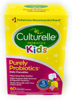 Culturelle Kids Chewable Daily Probiotic for Kids | Natural Berry Flavor Daily Supplement | 60 Count | Age 3+ | 100% Naturally Sourced Lactobacillus GG â€“The Most Clinically Studied Probiotic