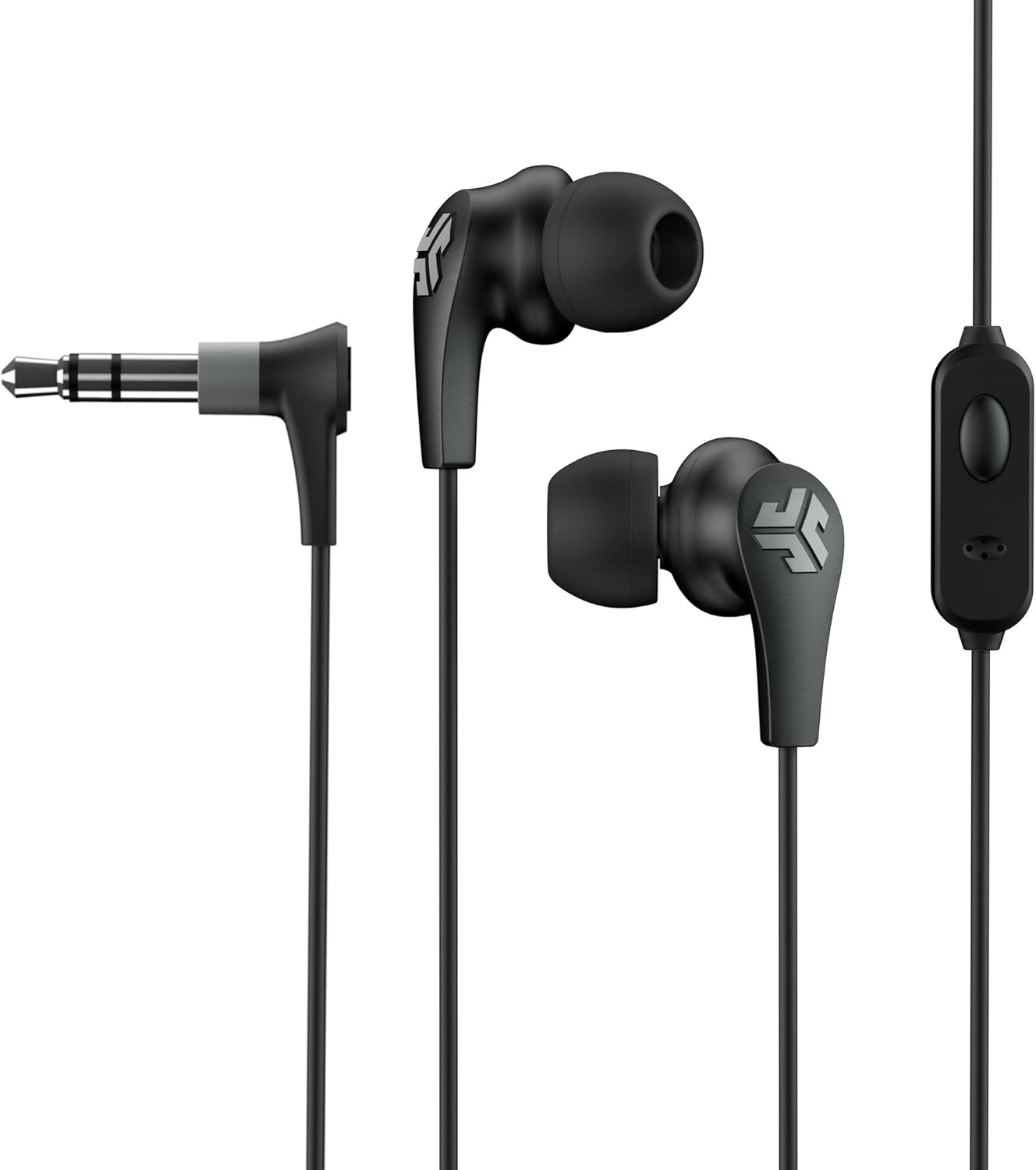 Jlab Audio JBudsPRO Premium in-Ear Earbuds with Mic, Guaranteed Fit, Guaranteed for Life - Black