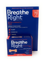 Breathe Right Extra Strength Nasal Strips, 72 Strips