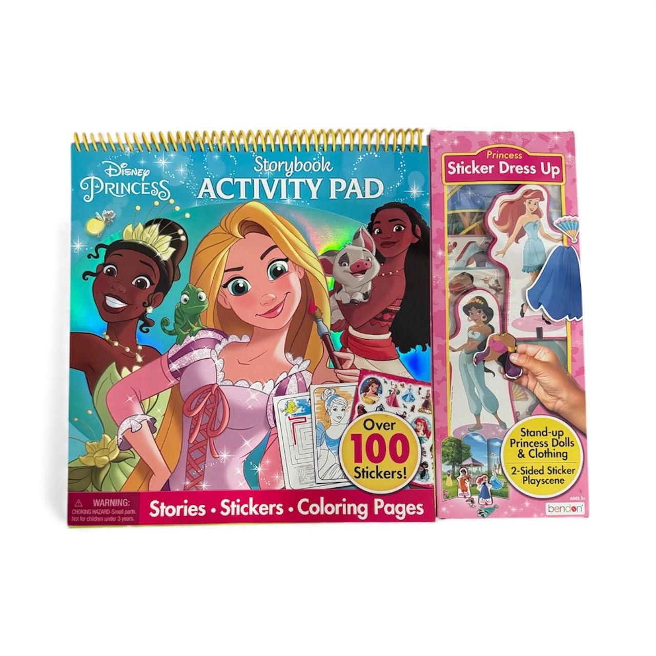 D Princess Storybook Activity Floor Pad with Side Panel Activity (Clubs) [Spiral-bound] Bendon Publishing