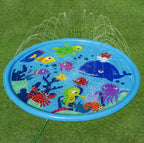 Bestway H2OGO! Under The Sea 10' Splash Pad (Under The sea, Animal Floor Print), Blue