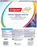 Colgate Total Advanced Whitening Toothpaste, 6.4 oz, 5-Pack | Vegan | Gluten Free | Responsibly Made | Sugar Free