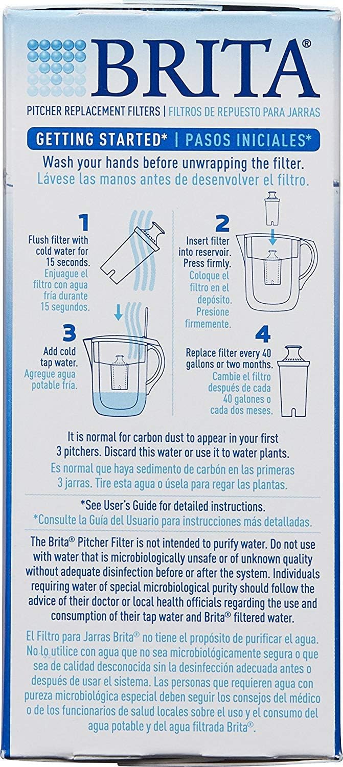 Clorox Repl Brita Water Pitcher Advanced Replacement Filters 5 ea, 1