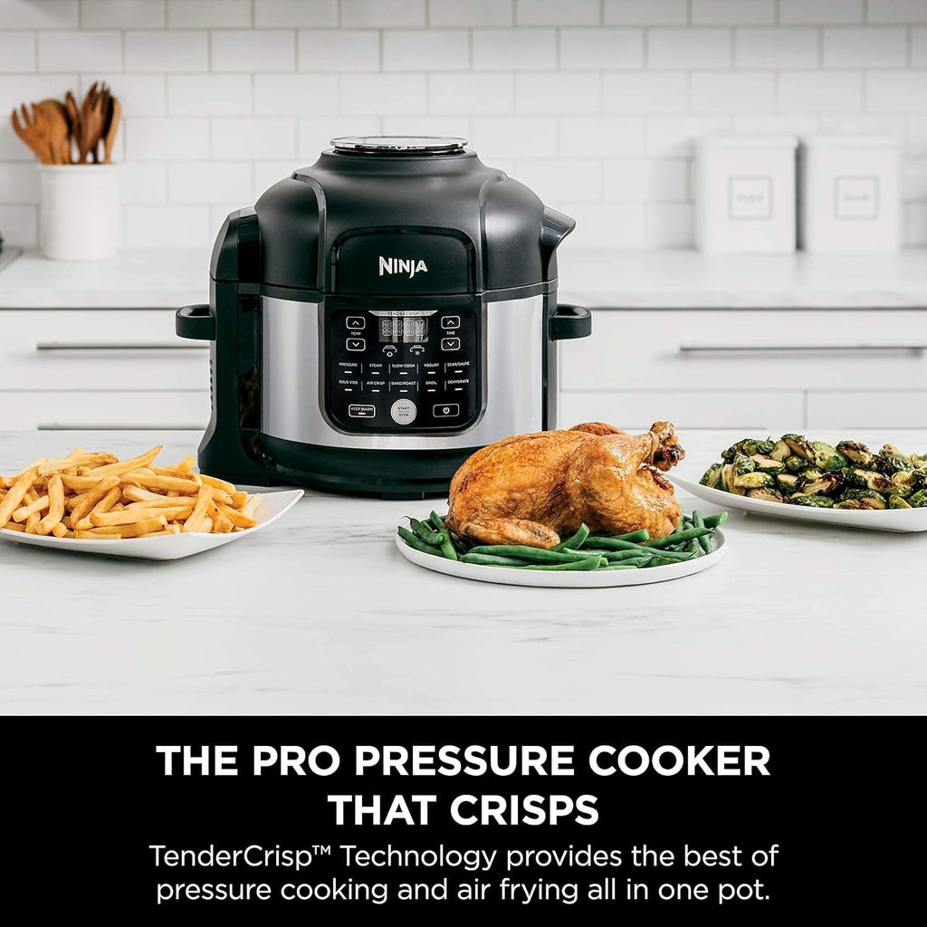 Ninja Foodi Pro Pressure Cooker 11-in-1 | 1460 Watts | 6.5 qt