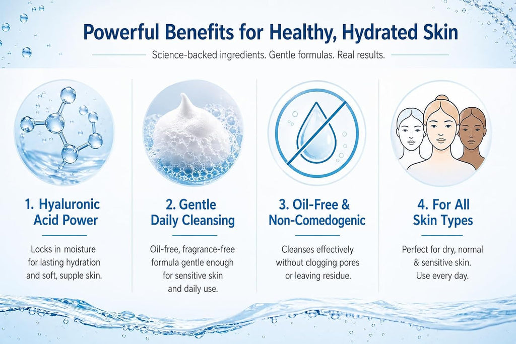Neutrogena Hydro Boost Gel Cleanser, 12 oz, Pack of 2