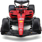 May Cheong B18-16812L Bburago Formula 1 Ferrari SF-23 Leclerc with Helmet 2023 Die Cast Car, Red