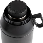 Manna Stack Stainless Steel Insulated Growler - 64 Oz - Onyx