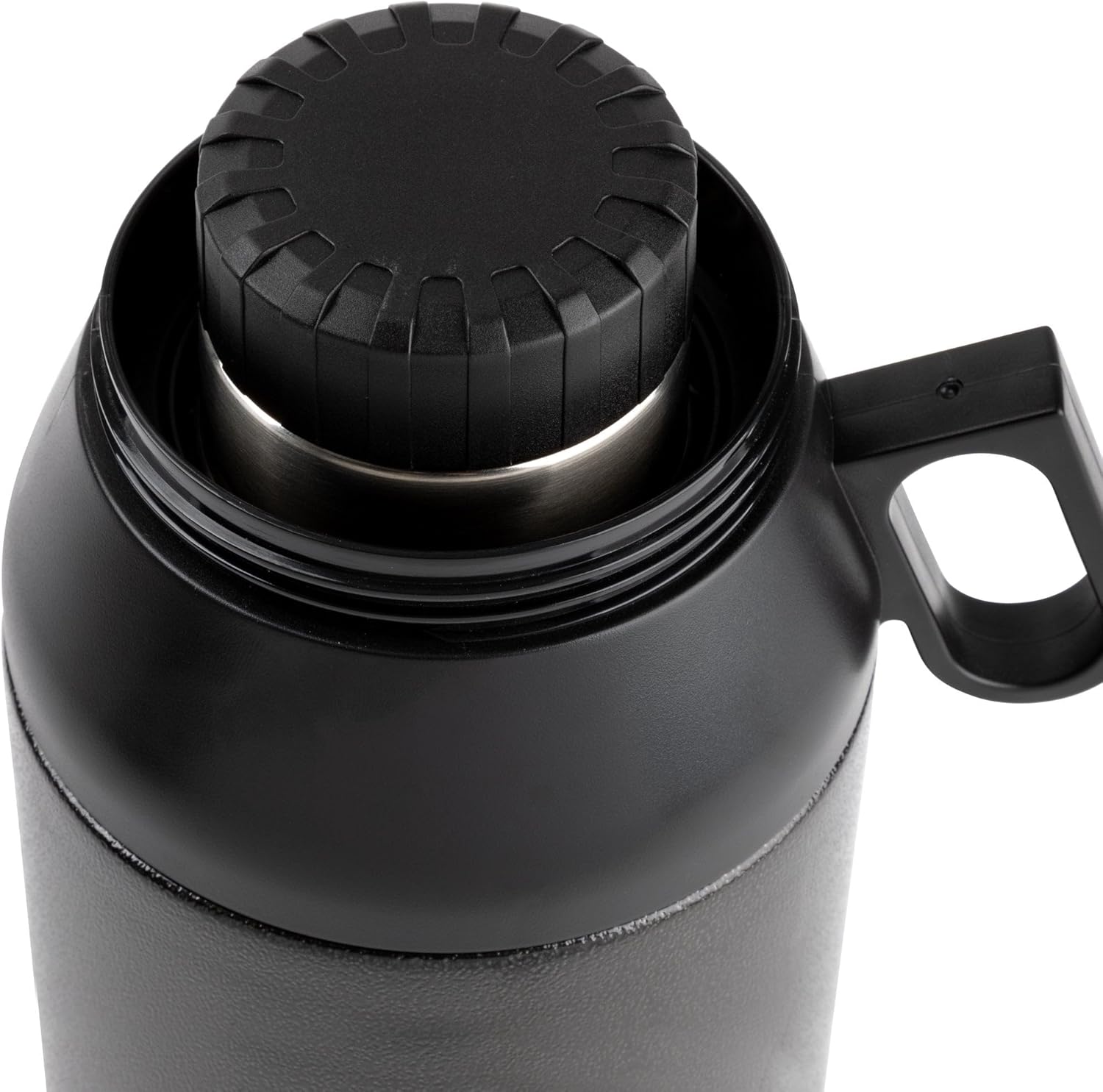 Manna Stack Stainless Steel Insulated Growler - 64 Oz - Onyx