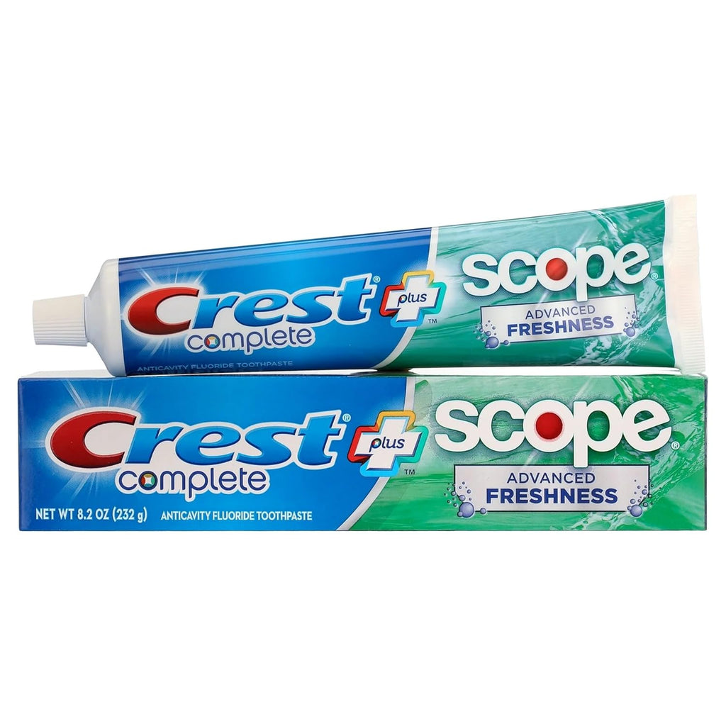 Crest Complete Advanced Flavoridetoothpaste 5 Pack 8.2 Oz Net Wt 41 Oz