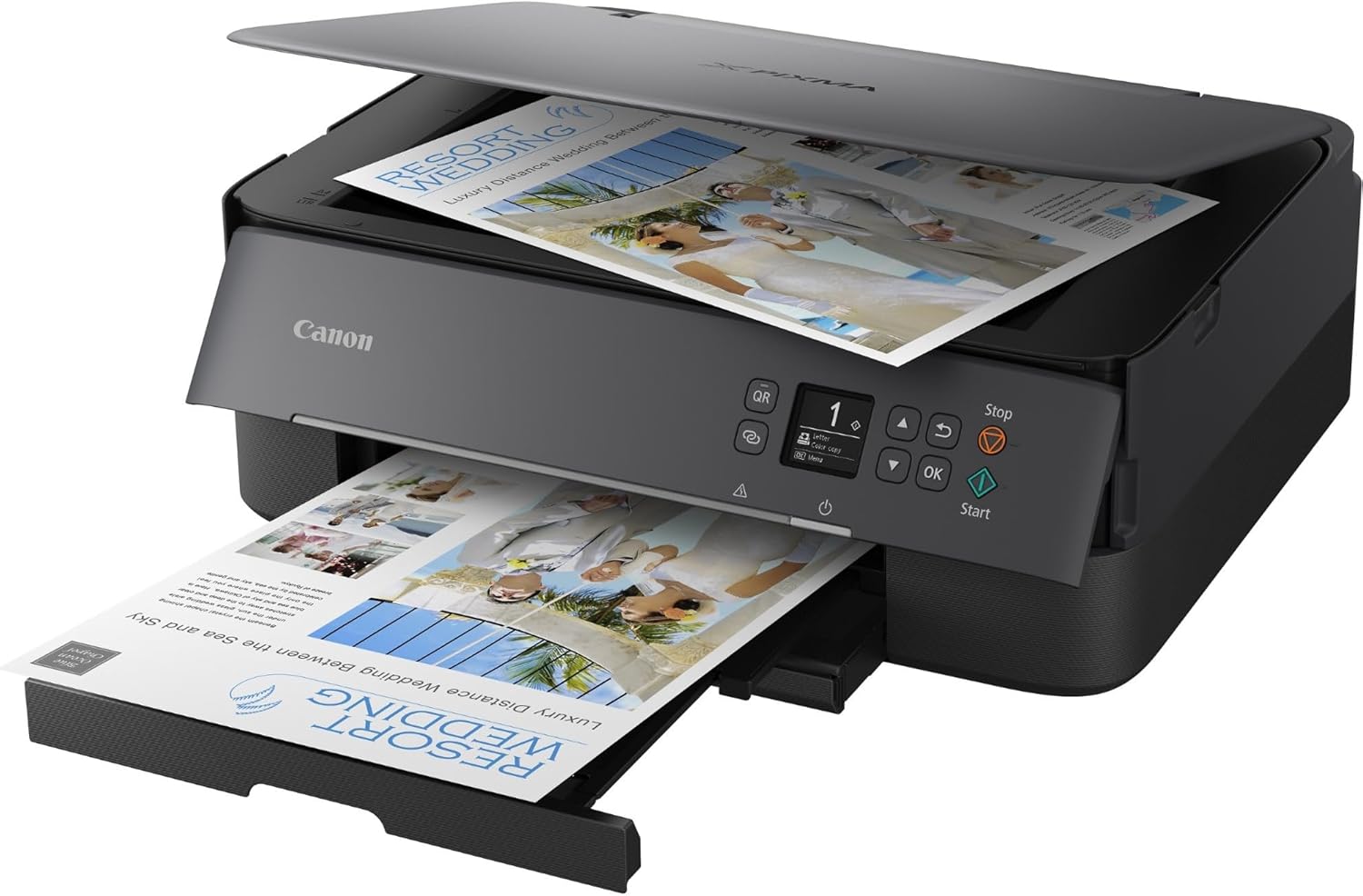 Canon TS6420 All-in-One Wireless Printer, Black