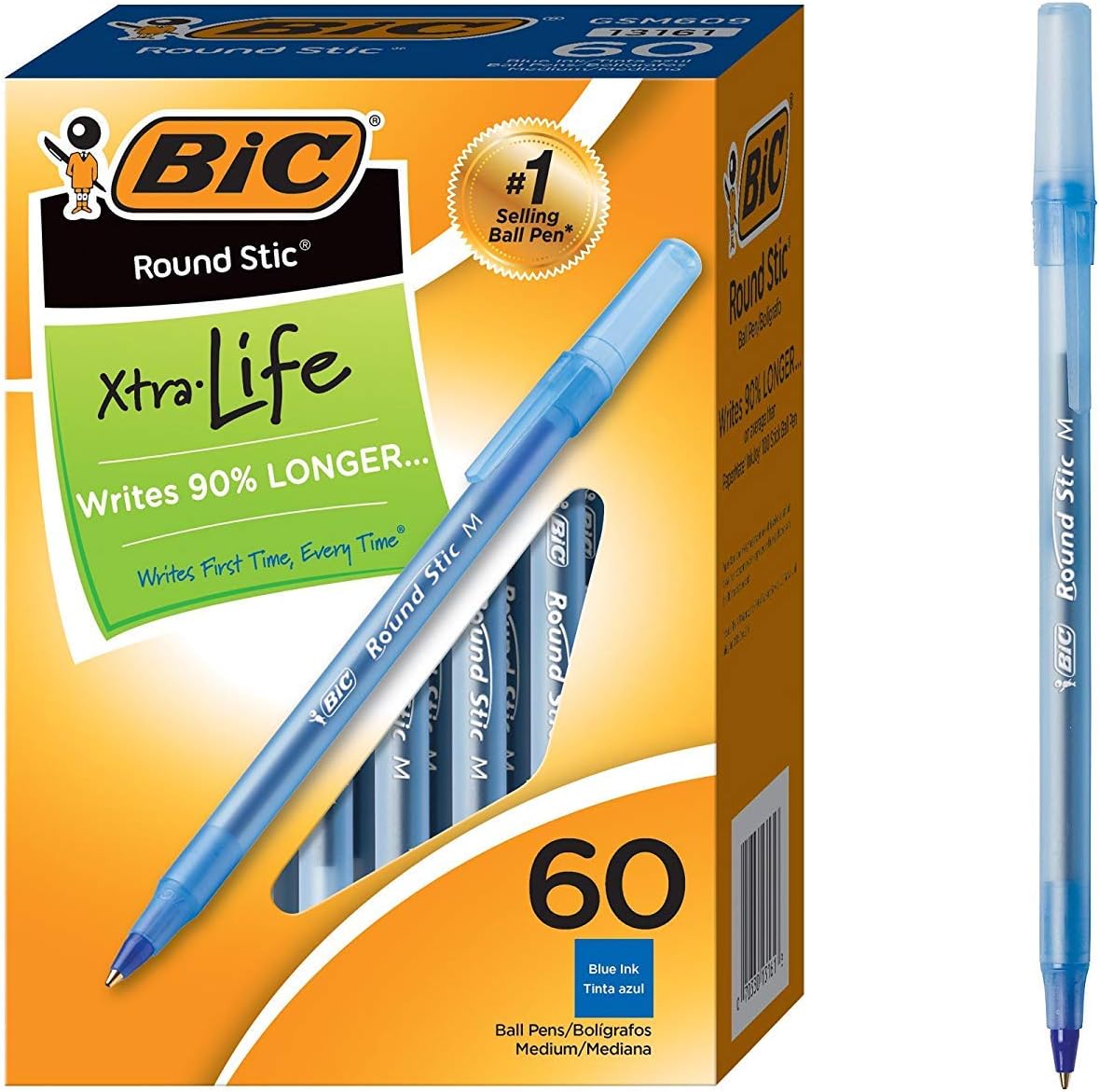 BIC Round Stic Ballpoint Pens