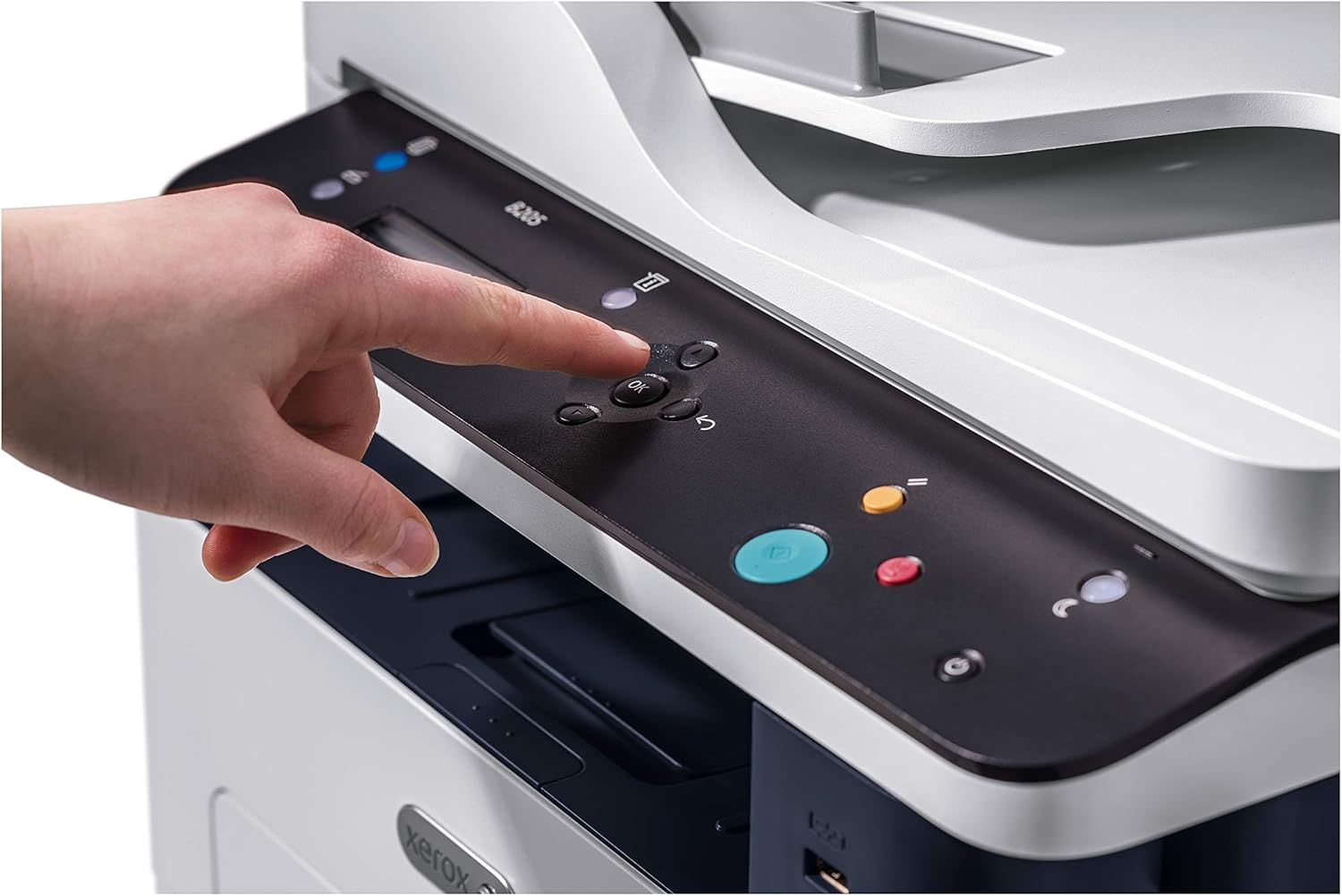 Xerox B205NI Monochrome Multifunction Printer, White