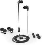 Jlab Audio JBudsPRO Premium in-Ear Earbuds with Mic, Guaranteed Fit, Guaranteed for Life - Black