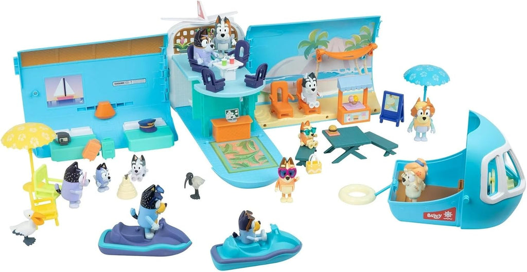 Bluey 3-in-1 Transforming Plane Ultimate Mega Set