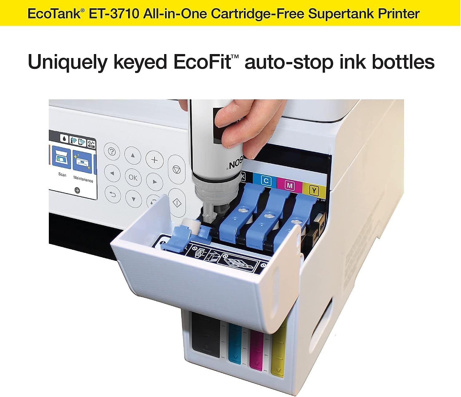 ECOTANK ET-3710 All-in-ONE Printer White