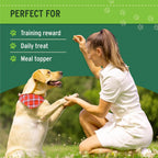 Nutri Bites Freeze Dried Beef Liver Dog & Cat Treats, Single Ingredient High Protein Pet Treats, 17.6 oz