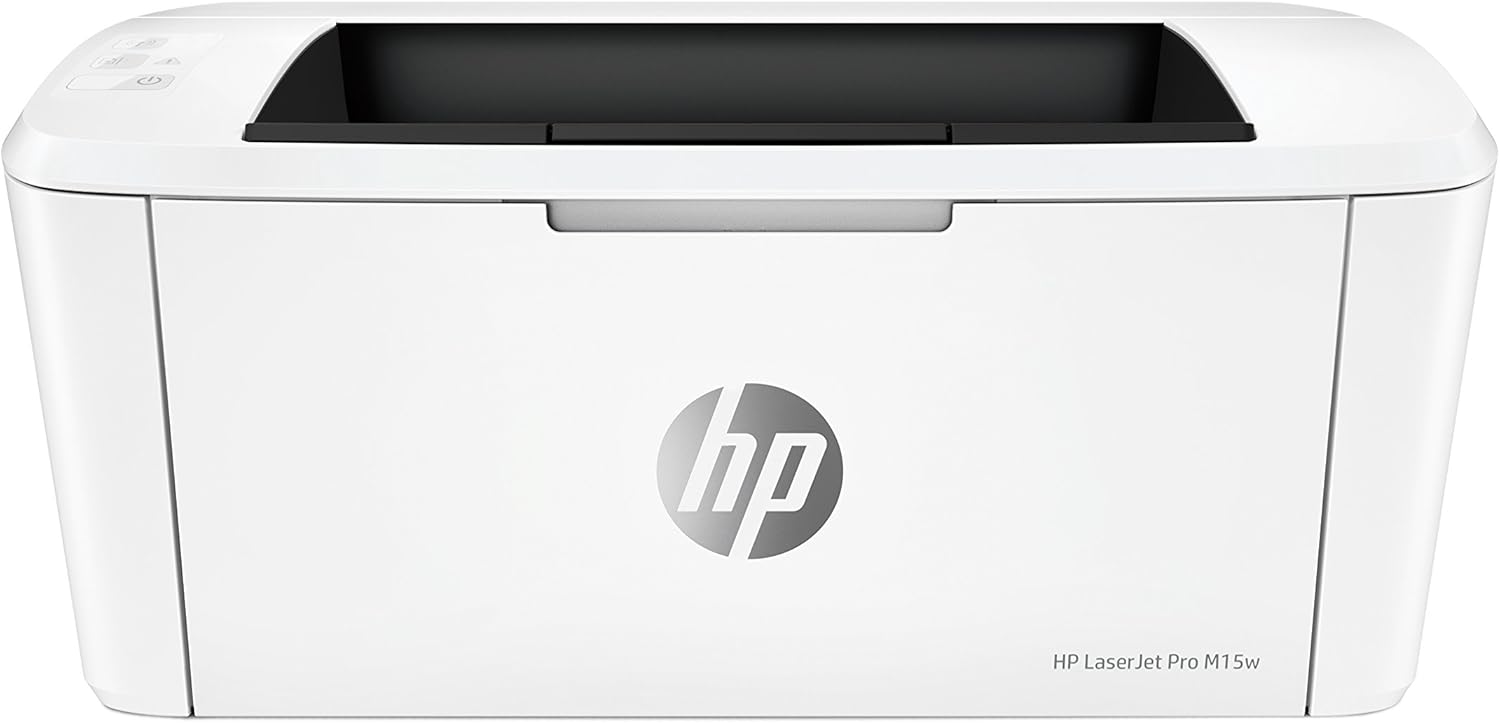 HP LaserJet Pro M15w Wireless Monochrome Printer, Works with Alexa (W2G51A)
