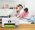 Epson EcoTank ET-2750 Wireless Color All-in-One Cartridge-Free Supertank Printer with Scanner, Copier and Ethernet, Regular