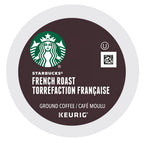 Starbucks French Roast K-Cups for Keurig, Dark Roast - 72 Count