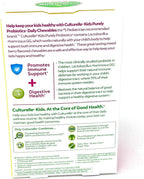 Culturelle Kids Chewable Daily Probiotic for Kids | Natural Berry Flavor Daily Supplement | 60 Count | Age 3+ | 100% Naturally Sourced Lactobacillus GG â€“The Most Clinically Studied Probiotic
