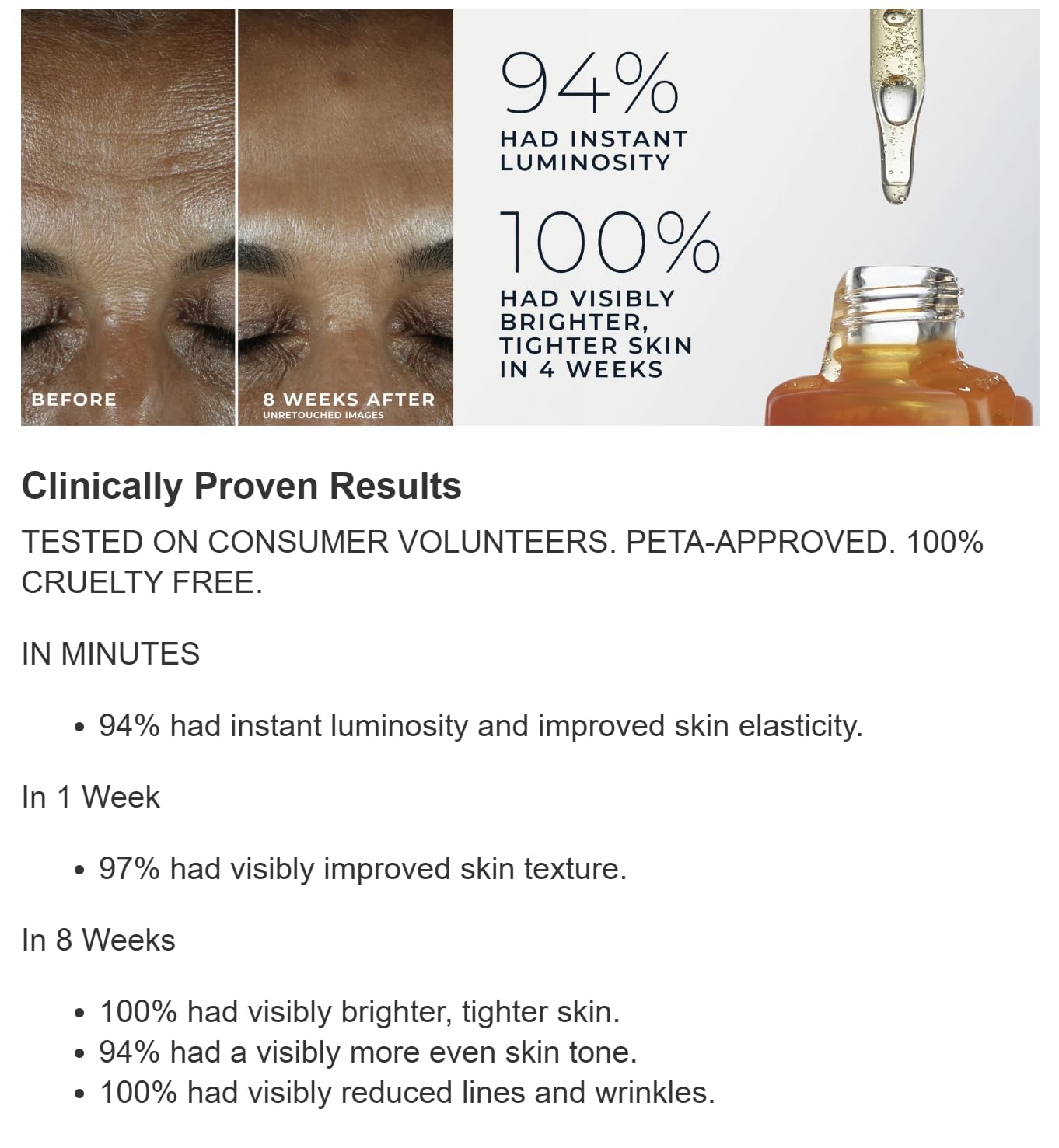 RoC Multi Correxion Revive and Glow Daily Vitamin C Serum Set, 1.0 FL OZ and 1.7 FL OZ Set, 2.7 FL OZ Total