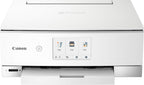 Canon TS8320 All in One Wireless Color Printer, Copier, Scanner, Home Inkjet Printerwith Mobile Printing, White, Works with Alexa