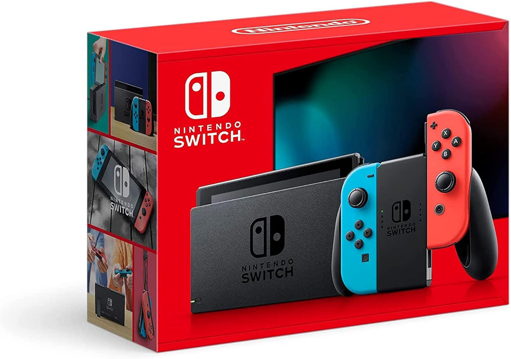 Nintendo Switch with Neon Blue and Neon Red Joy-Con - Handheld Gaming Console [video game]