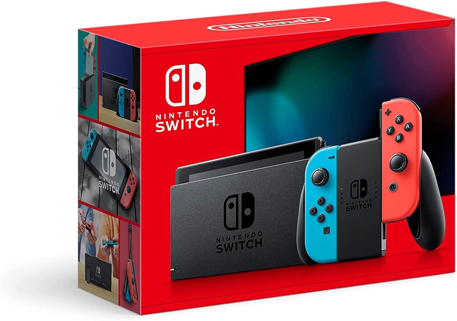 Nintendo Switch with Neon Blue and Neon Red Joy-Con - Handheld Gaming Console [video game]