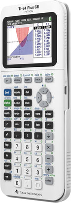 Texas Instruments TI-84 Plus CE Color Graphing Calculator, Bright White