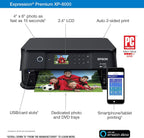 Epson Expression Premium XP-6000 Wireless Color Photo Printer with Scanner & Copier, Amazon Dash Replenishment Ready