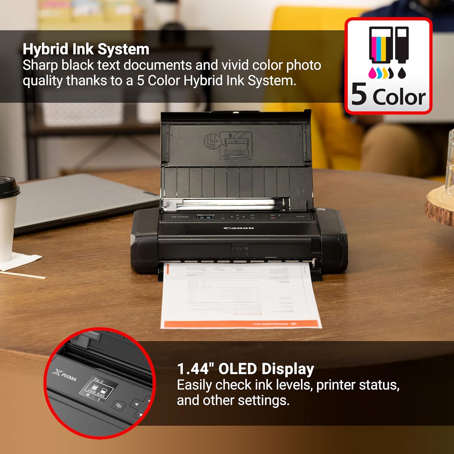 Canon PIXMA TR150 Wireless Portable Printer
