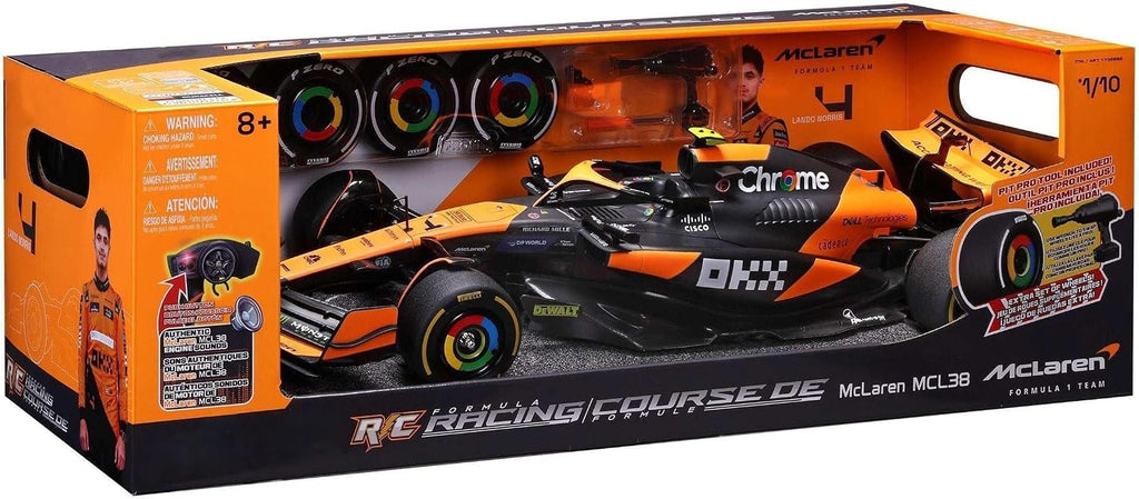 Maisto Tech RC F1 1:10 - Lando Norris #4 - McLaren MCL38 Miami Grand Prix 2024