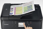 Canon PIXMA TR7520 All-In-One Wireless Home Photo Office All-In-One Printer with Scanner, Copier and Fax: Airprint and Google Cloud Compatible, Black, Works with Alexa
