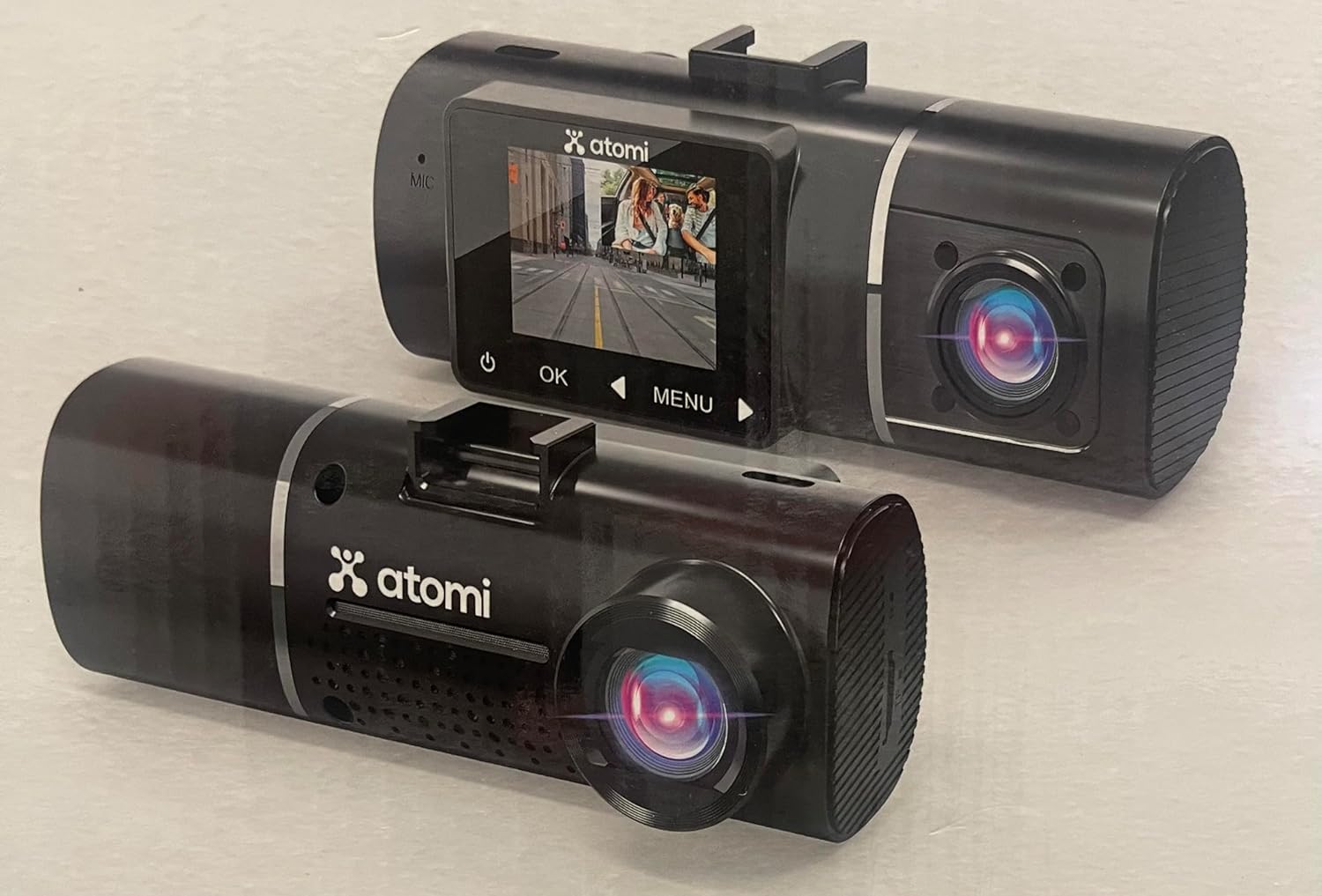 B&T-SMART atomi 4K Dual Lens Dash Cam