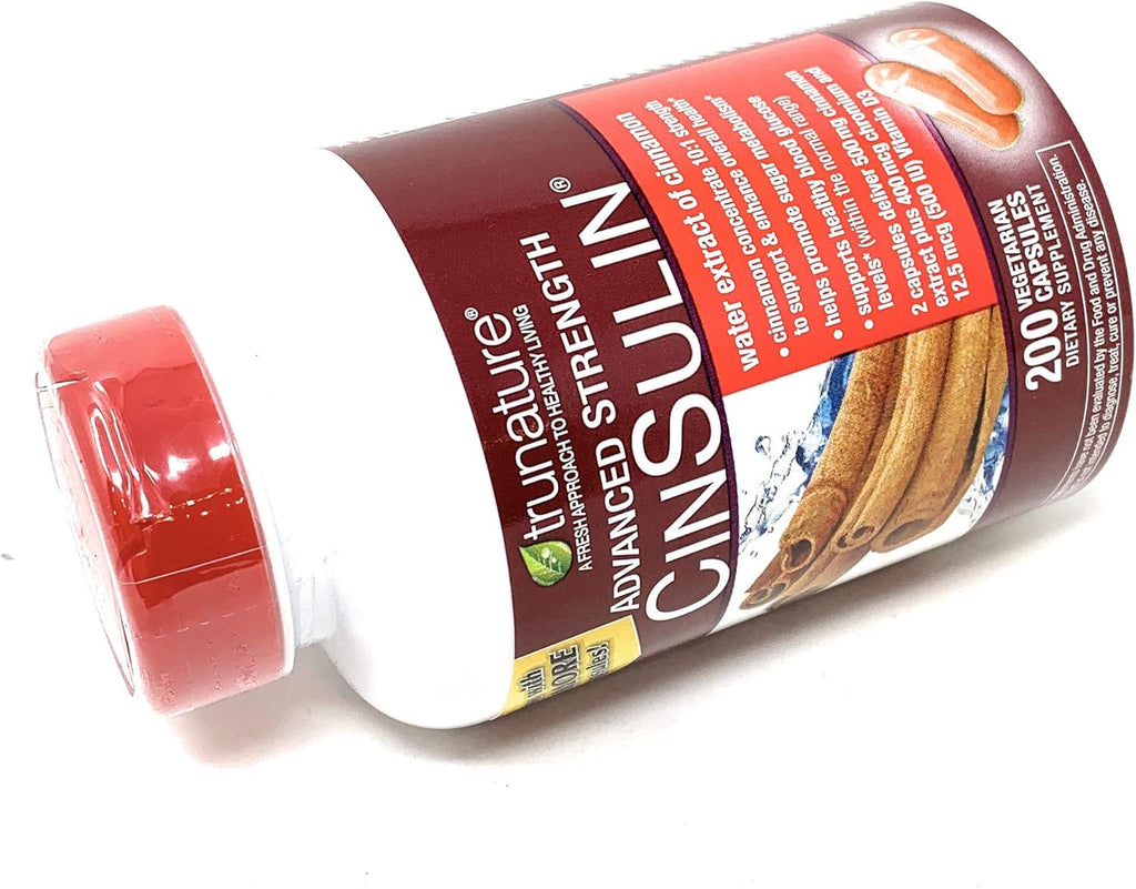 TruNature Cinnamon Concentrate CinSulin 200 capsules