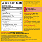 Nature Made Burp Less Fish Oil Omega 3 Supplements, 1200 mg Softgels, Omega 3 Fish Oil for Healthy Heart Support, 300 Softgels, 150 Day Supply
