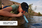LifeStraw Personal — Water Filter for Hiking, Camping, Travel, and Emergency Preparedness, 1 Pack, Blue