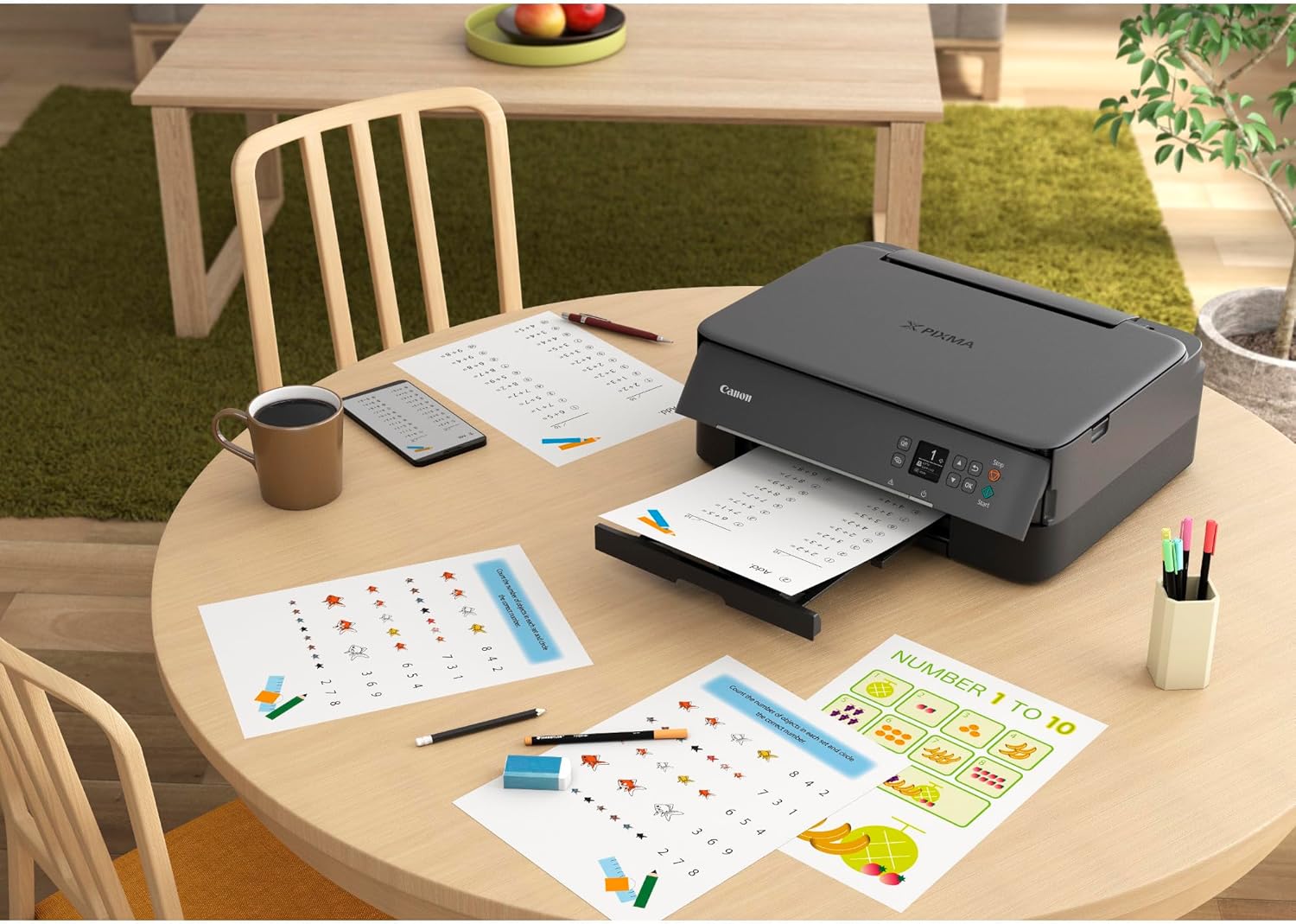 Canon TS6420 All-in-One Wireless Printer, Black