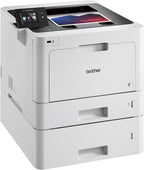 Brother Business Color Laser Printer, HLL8360CDWT, Wireless Networking, Automatic Duplex Printing with Lower Paper Tray,Works with Alexa, White