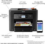 Epson WorkForce Pro WF-4730 Wireless All-in-One Color Inkjet Printer, Copier, Scanner with Wi-Fi Direct, Amazon Dash Replenishment Ready