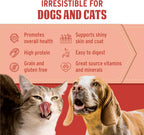 Nutri Bites Freeze Dried Salmon Dog & Cat Treats, 14oz | Healthy Pet Training Treats or Food Topper | All Natural, 1 Single Animal Protein, High Protein