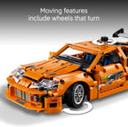 LEGO Technic Fast and Furious Toyota Supra MK4 Building Kit- Toy Car for Kids, Boys, and Girls, Ages 9+ - Creative Gift for Fast and Furious Car Fans - Realistic Engineering Details - 42204