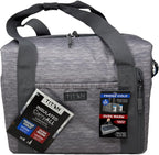 Titan by Artic Zone Insulated Carry All - Converts from Duffel to Tote (Grey)