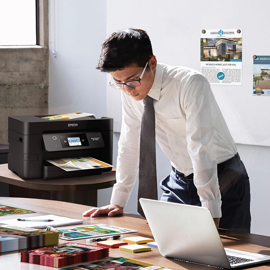 Epson Workforce Pro WF-3823 Wireless All-in-One Printer with Auto 2-Sided Printing, 35-Page ADF, 250-Sheet Paper Tray and 2.7" Color Touchscreen