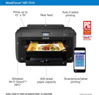 WorkForce WF-7210 Wireless Wide-format Color Inkjet Printer with Wi-Fi Direct and Ethernet, Amazon Dash Replenishment Ready