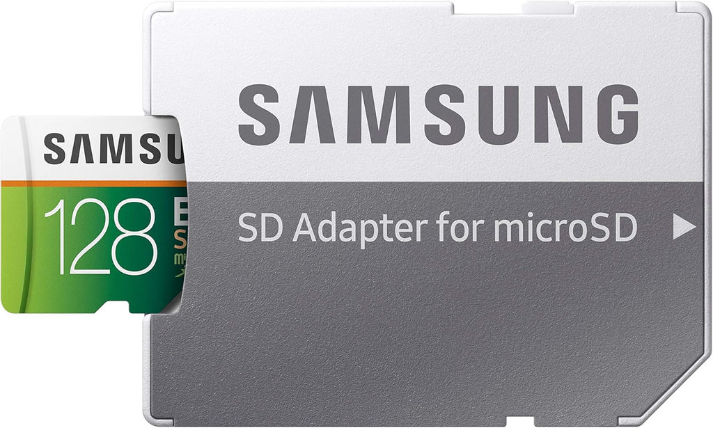 SAMSUNG: EVO Select 128GB MicroSDXC UHS-I U3 100MB/s Full HD & 4K UHD Memory Card with Adapter (MB-ME128HA)