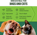 Nutri Bites Freeze Dried Beef Liver Dog & Cat Treats, Single Ingredient High Protein Pet Treats, 17.6 oz